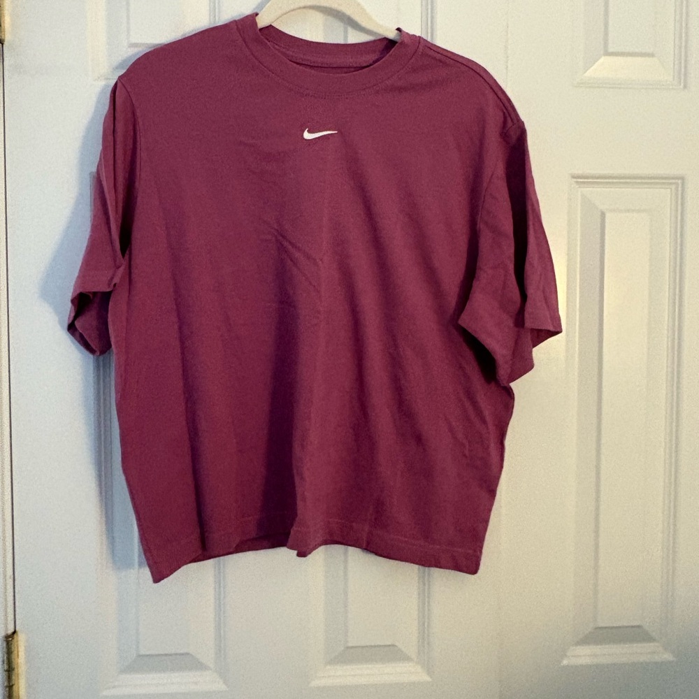 Nike Maroon Crewneck Tee